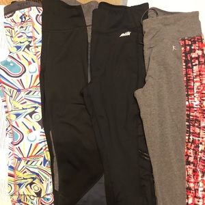 Lot of 4 avia danskin leggings yoga workout